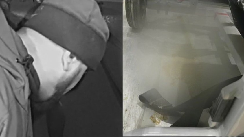 Man intentionally vomited in squad, police say